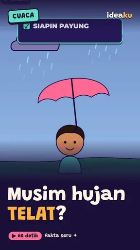 Thumbnail Shorts musim hujan telat
